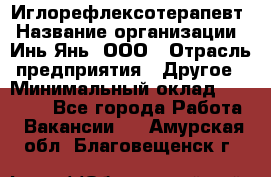 Иглорефлексотерапевт › Название организации ­ Инь-Янь, ООО › Отрасль предприятия ­ Другое › Минимальный оклад ­ 50 000 - Все города Работа » Вакансии   . Амурская обл.,Благовещенск г.